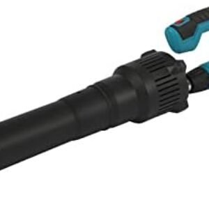 21V Cordless Leaf Blower, Electric Leaf Blower with Battery and Charger, Handheld Battery Powered Leaf Blowers for Lawn Care Snow Blowing