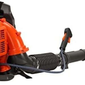 550 CFM Leaf Blower, Gas Blower, Electric Leaf Blower for Lawn Care, Backpack Blower, 1 Set Leaf Blower 2-Stroke Engine Multi-purpose 52 Cubic Centimeter High Strength Snow Blower for Outdoor (Orange)