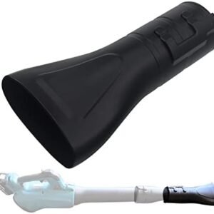 197889-6 Flat End Nozzle Attachment Compatible with Makita X2 36V, 18V Hand held Blower XBU02Z, XBU03, DUB362- Easy One-Click Installation