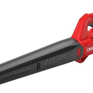 CRAFTSMAN 20V MAX Cordless Leaf Blower Kit with Battery & Charger Included (CMCBL710D1) Red