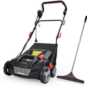 Artificial Turf Maintenance Lawn Brush/Broom Sweeper Twin Pack 1800w & Artificial Grass Rake – Synthetic Turf Rake