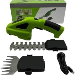 2 in 1 Electric Hedge Trimmer Cordless Grasses Shear and Shrubbery Trimmer and Durable Portable Trimmer Multi-Function
