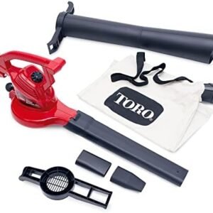 Toro 51619 Ultra Electric Blower Vac, 250 mph, Red