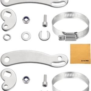 Zacro Universal Ebike Torque Arm Conversion Kits, Electric Bike Front or Rear Hub Motors and Mid Drive e-Bicycle Tool for Maintenance, Protects Ebikes from Axle Spinout