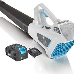 40V Leaf Blower – Cordless Leaf Blower Lightweight Electric Leaf Blower Battery Powered Leaf Blower for Lawn Care, Patio, Blowing Leaves and Snow with Battery and Charger